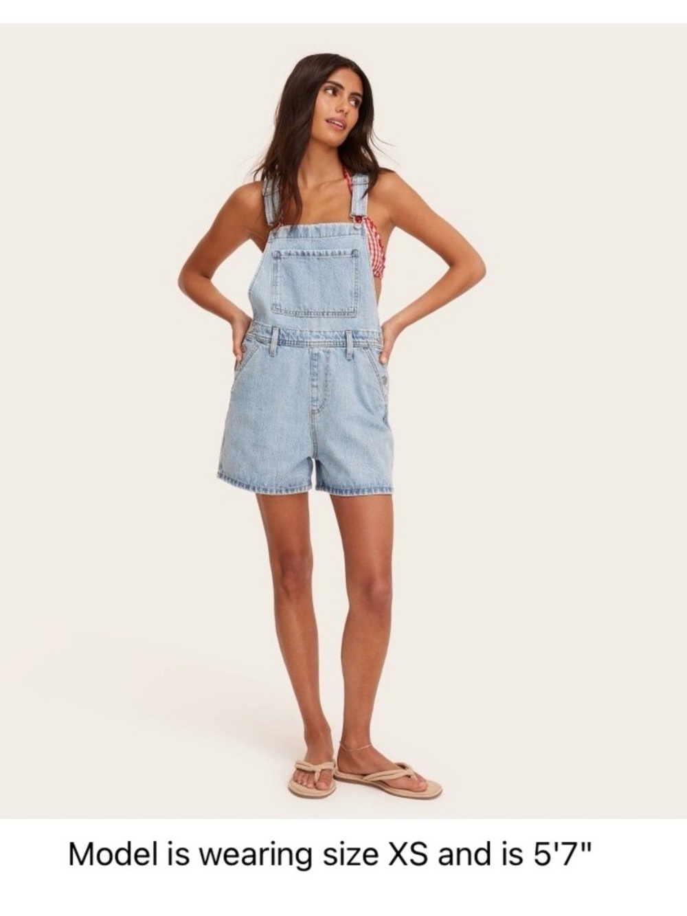 Parke for Target Light Wash Denim Short Overalls for Women NWT Sold-Out